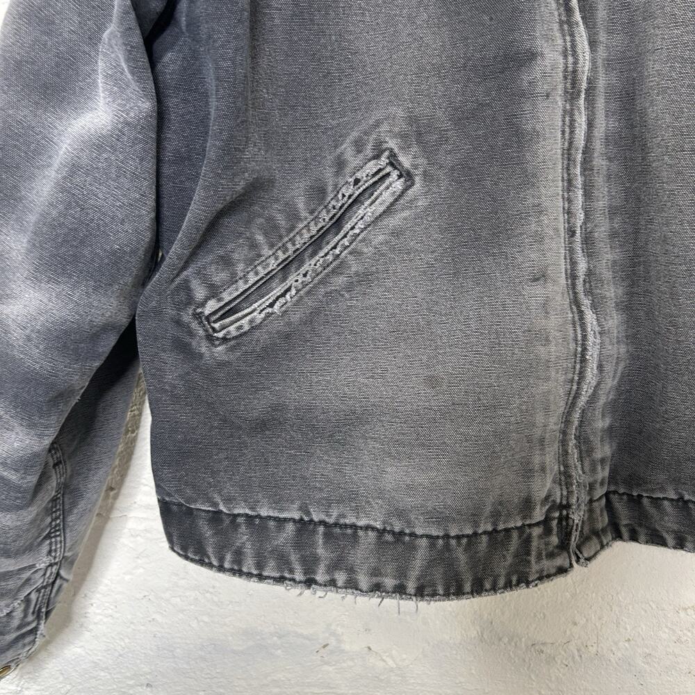 Vintage Carhartt Blanket-Lined Detroit Jacket “Petrol” J97 - Picture 5 of 16